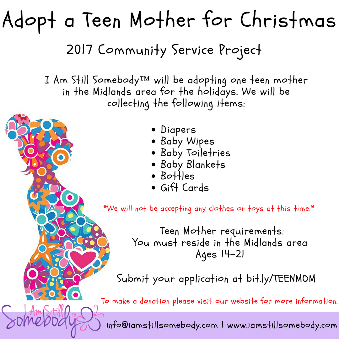 Adopt A Teen Mom For Christmas  Greater Working Women Ministries