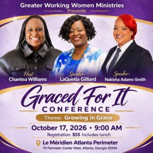 2026 Graced For It Conference Registration